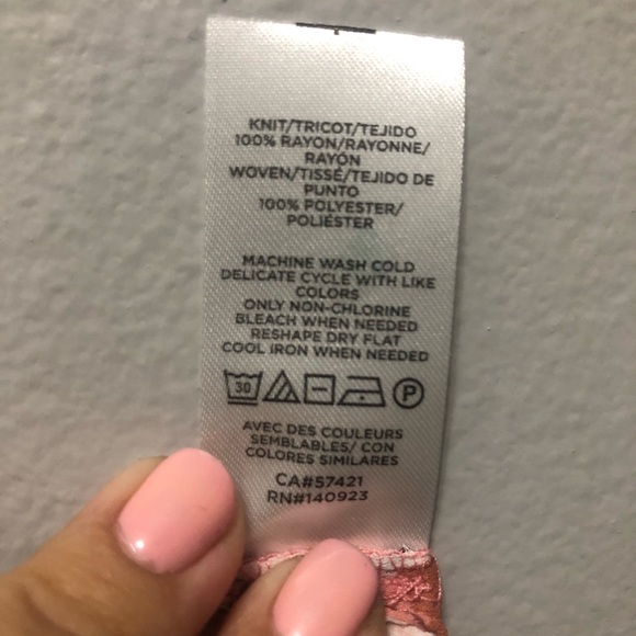 NWT loft mixed media tank top - Picture 4 of 4